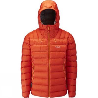 Chaquetas Rab Electron Hombre - Naranjas - Chile AOW327695